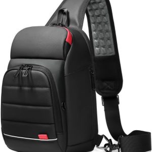 Sling Bag for Men Crossbody Bags Shoulder Bag for Travel Waterproof Chest Bag Daily Backpack for Hiking Traveling