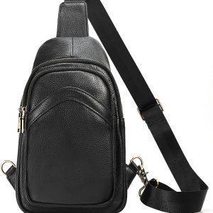 Genuine Leather Sling Bag for Man Luxury Crossbody Bag Men Fasion Shoulder Bag for Men