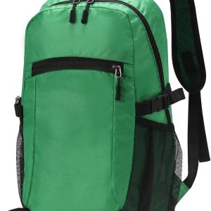 Lightweight Hiking Backpack,Waterproof Small Hiking Daypack,Foldable Backpack for Travel,Ultralight Camping Green