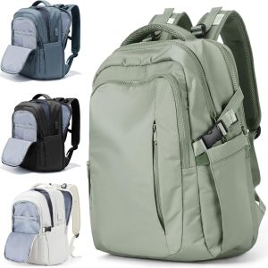 Large Travel Backpack for Women Men Airline Approved Carry On Personal Item Backpack Bag  Personal Item Bag Flight Approved Luggage Backpack - Green